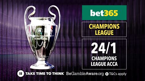 bet365 champions league winner odds
